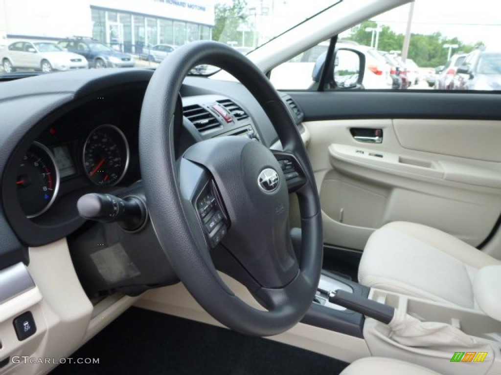 2013 XV Crosstrek 2.0 Premium - Marine Blue Pearl / Ivory photo #16