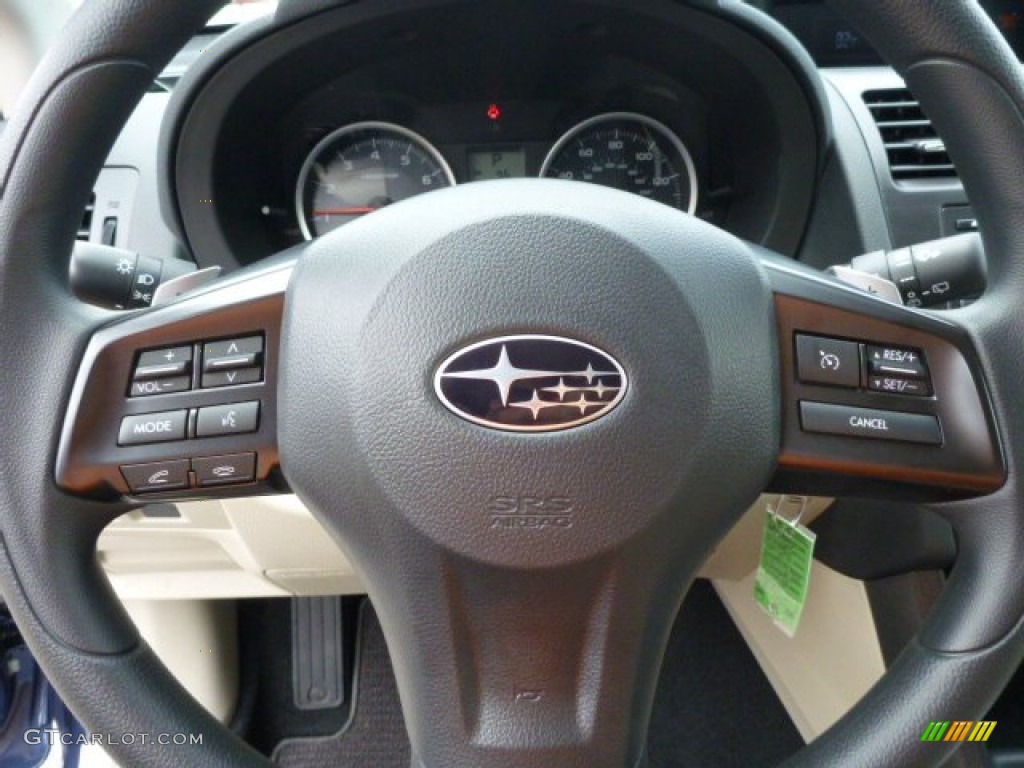 2013 XV Crosstrek 2.0 Premium - Marine Blue Pearl / Ivory photo #18