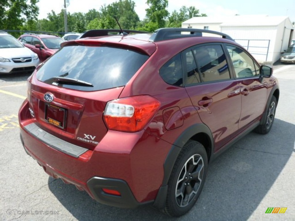 2013 XV Crosstrek 2.0 Premium - Venetian Red Pearl / Ivory photo #3