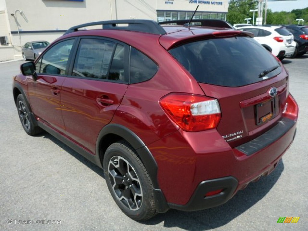 2013 XV Crosstrek 2.0 Premium - Venetian Red Pearl / Ivory photo #6