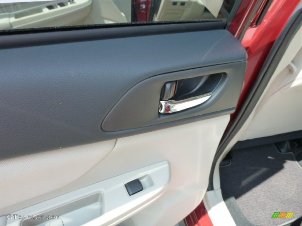 2013 XV Crosstrek 2.0 Premium - Venetian Red Pearl / Ivory photo #14