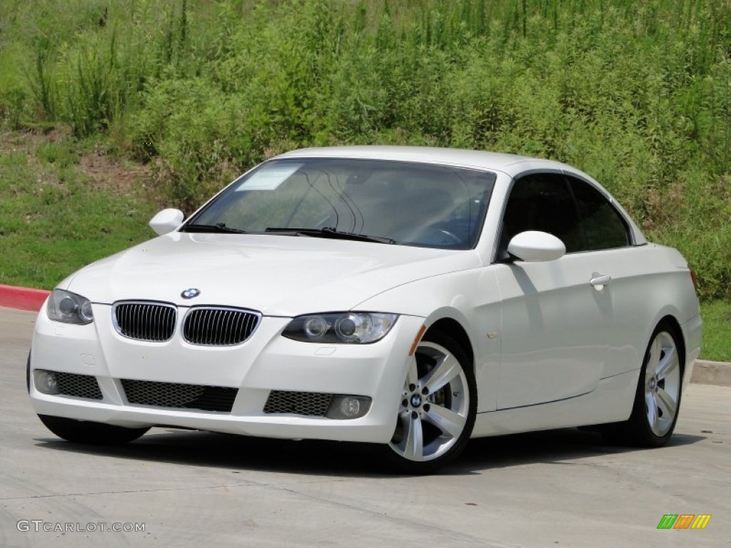 2007 3 Series 335i Convertible - Alpine White / Saddle Brown/Black photo #5