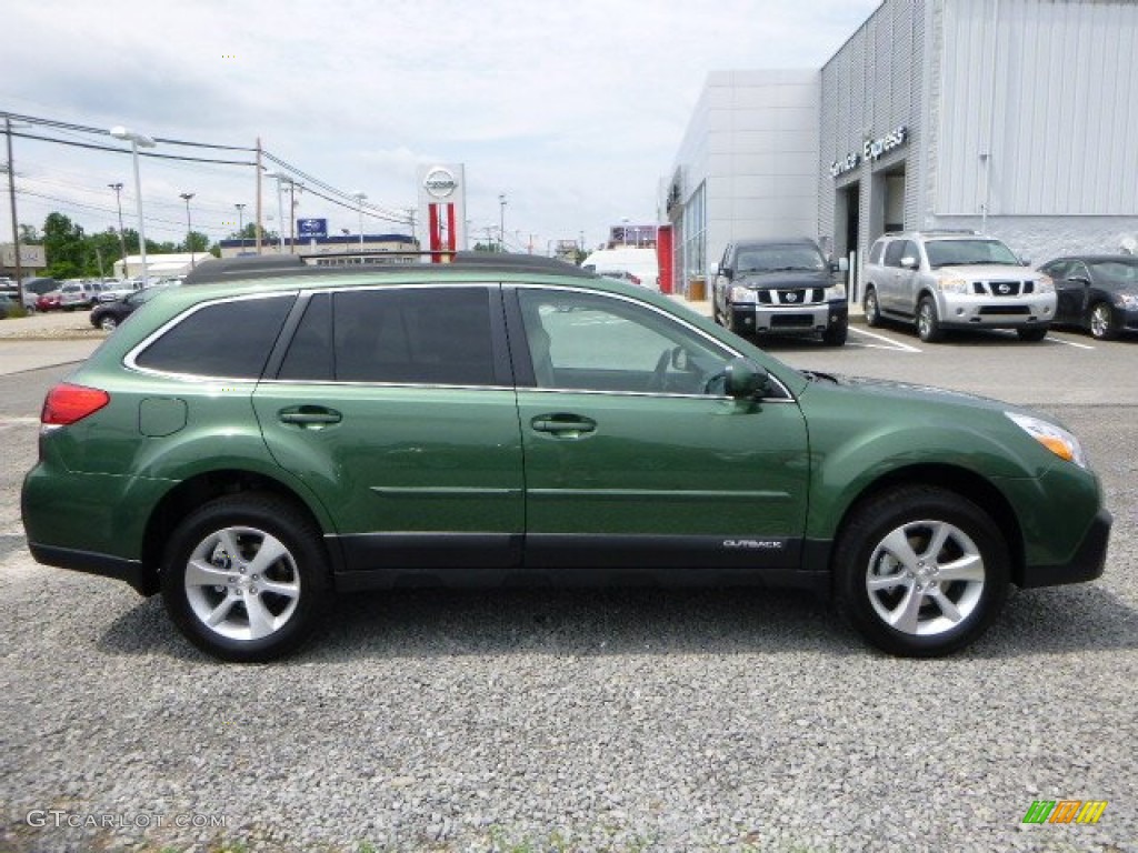 Cypress Green Pearl 2014 Subaru Outback 2.5i Limited Exterior Photo #82213092