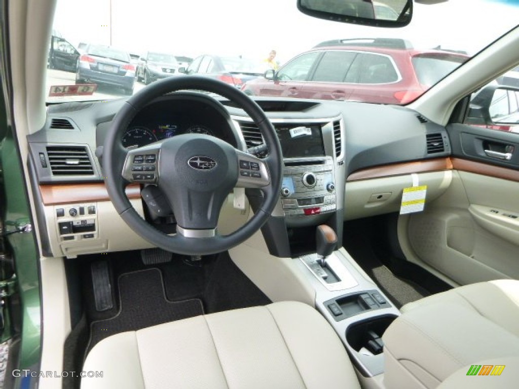 Ivory Interior 2014 Subaru Outback 2.5i Limited Photo #82213170