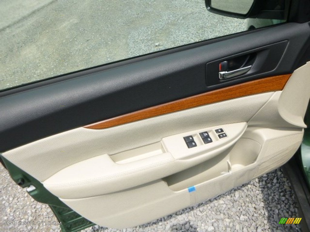 2014 Subaru Outback 2.5i Limited Ivory Door Panel Photo #82213188