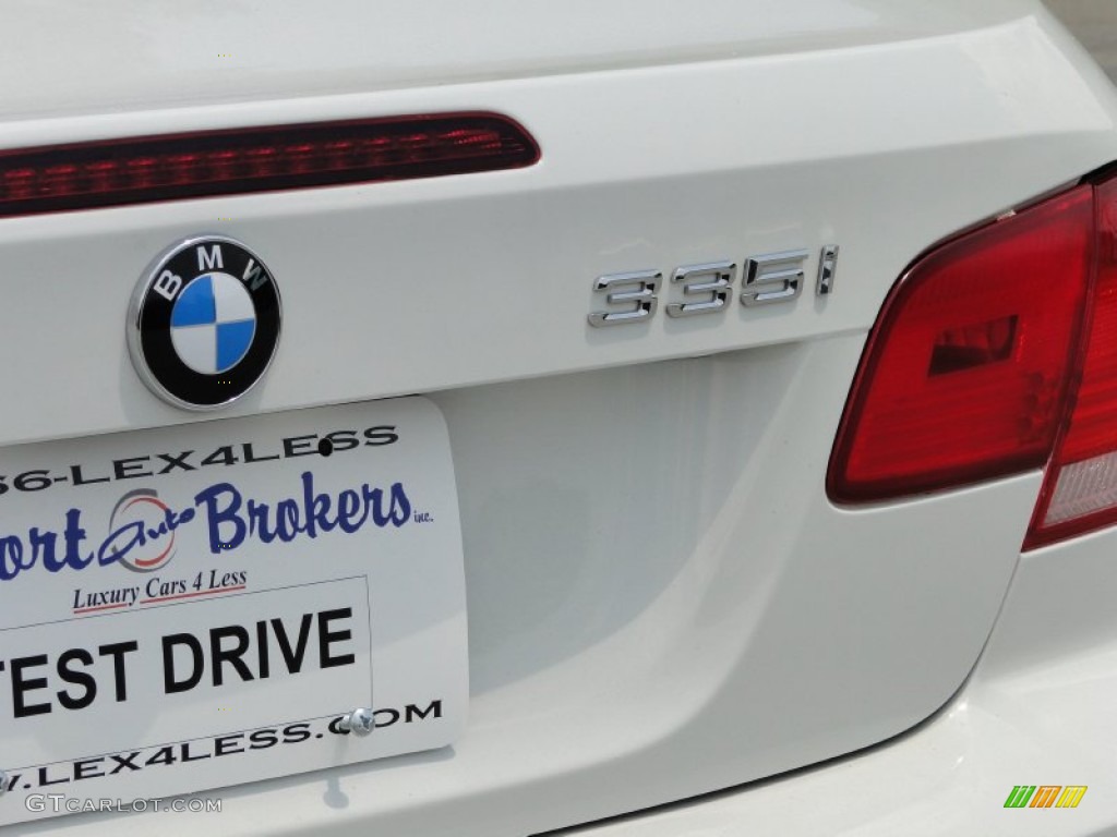 2007 3 Series 335i Convertible - Alpine White / Saddle Brown/Black photo #19