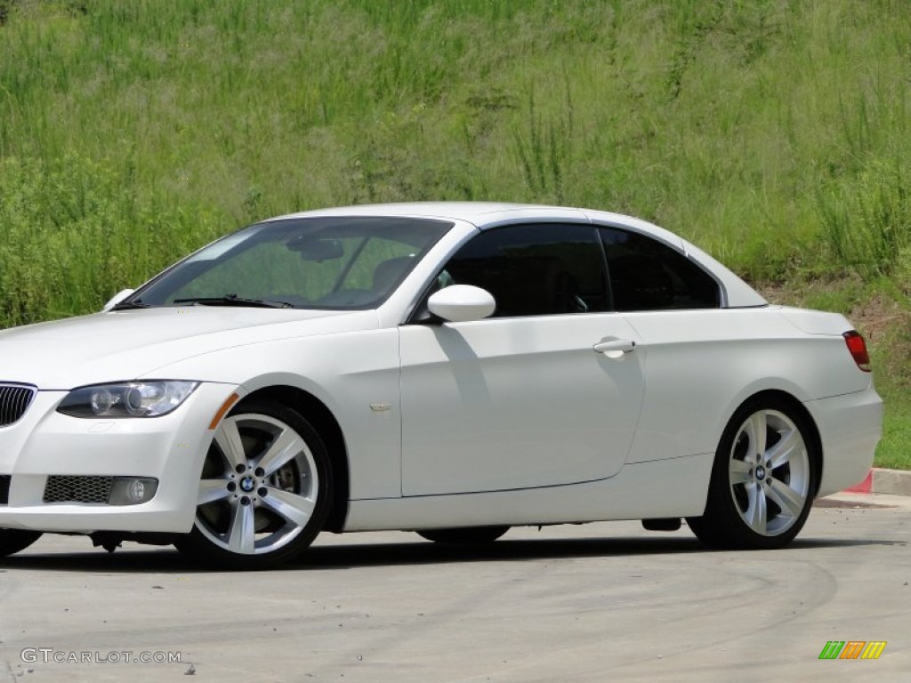 2007 3 Series 335i Convertible - Alpine White / Saddle Brown/Black photo #21