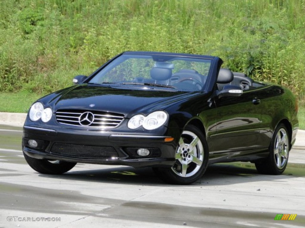2005 Black MercedesBenz CLK 500 Cabriolet 82161140 Photo 5