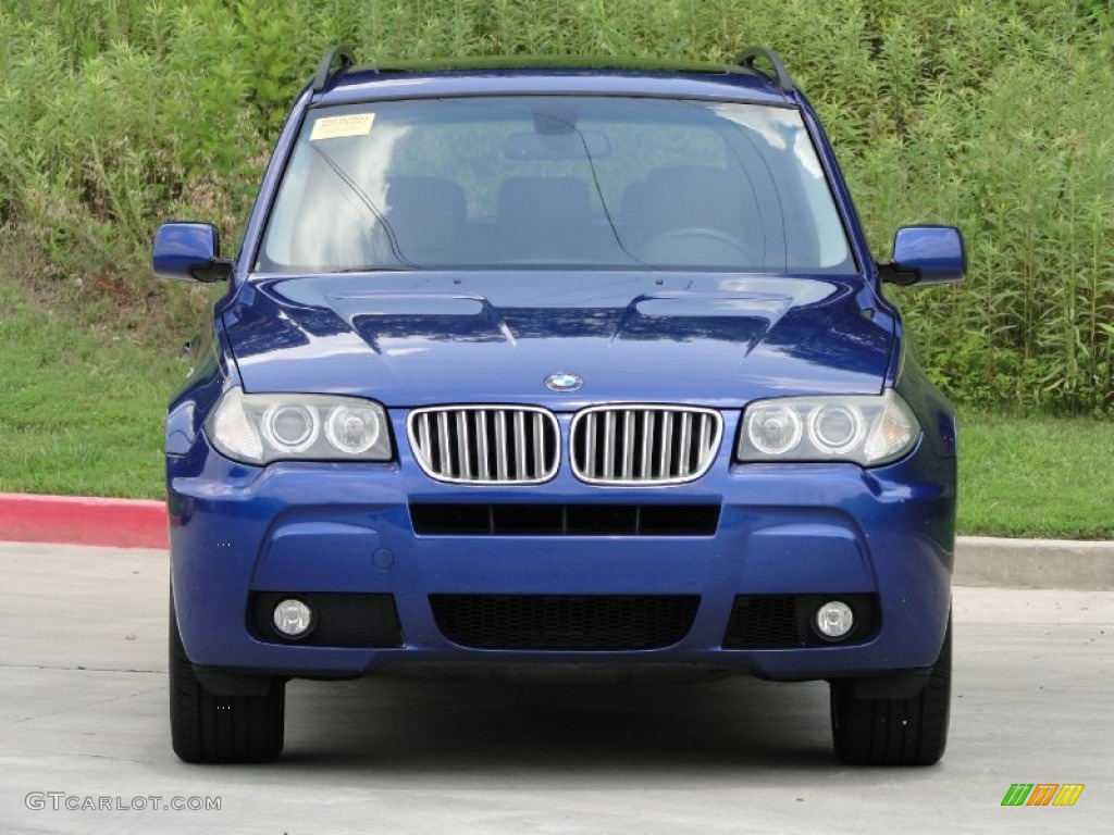 2007 X3 3.0si - Montego Blue Metallic / Terra photo #7