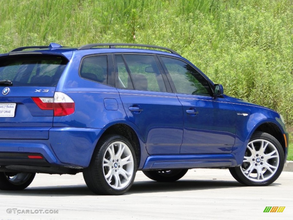 2007 X3 3.0si - Montego Blue Metallic / Terra photo #16