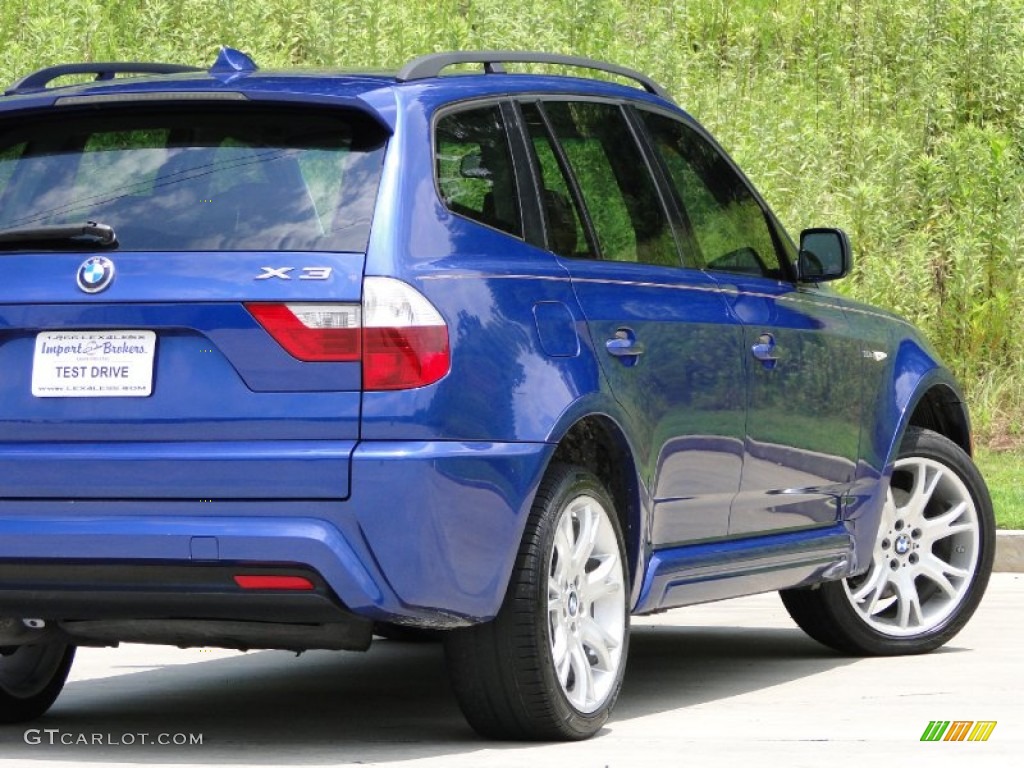 2007 X3 3.0si - Montego Blue Metallic / Terra photo #17