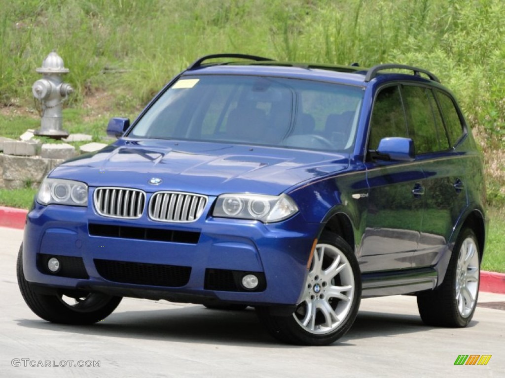 2007 X3 3.0si - Montego Blue Metallic / Terra photo #20