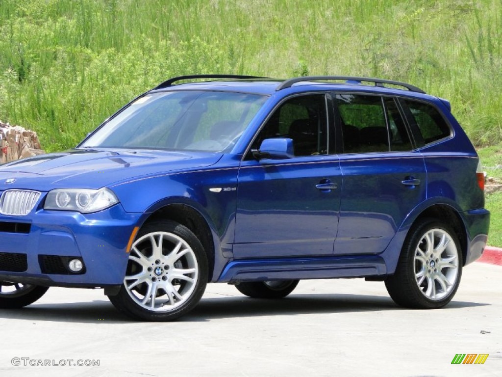 2007 X3 3.0si - Montego Blue Metallic / Terra photo #22