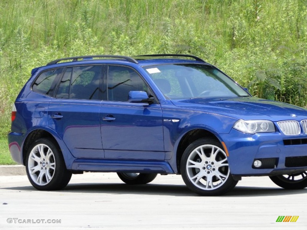 2007 X3 3.0si - Montego Blue Metallic / Terra photo #23
