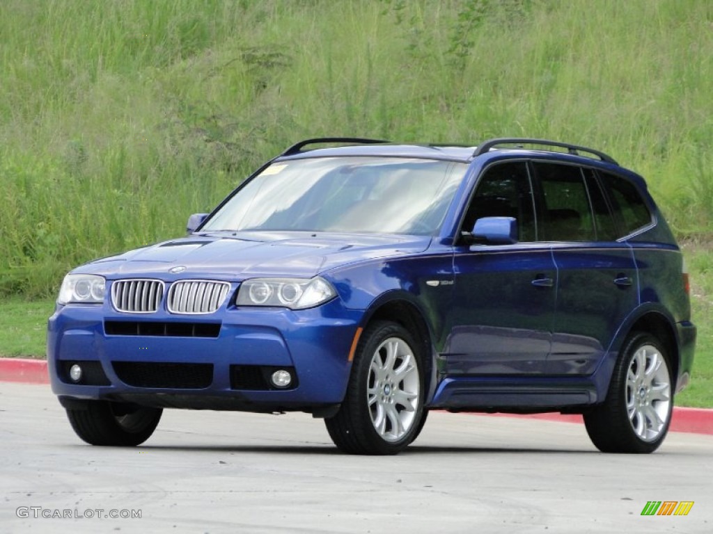 2007 X3 3.0si - Montego Blue Metallic / Terra photo #24