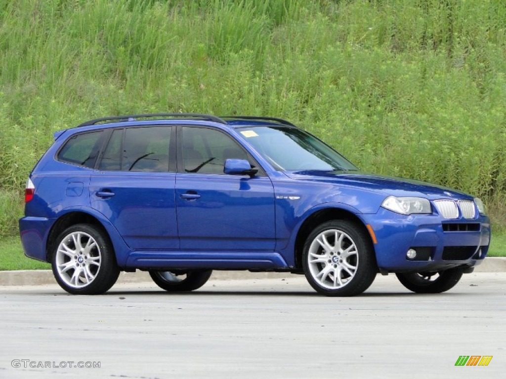 2007 X3 3.0si - Montego Blue Metallic / Terra photo #26
