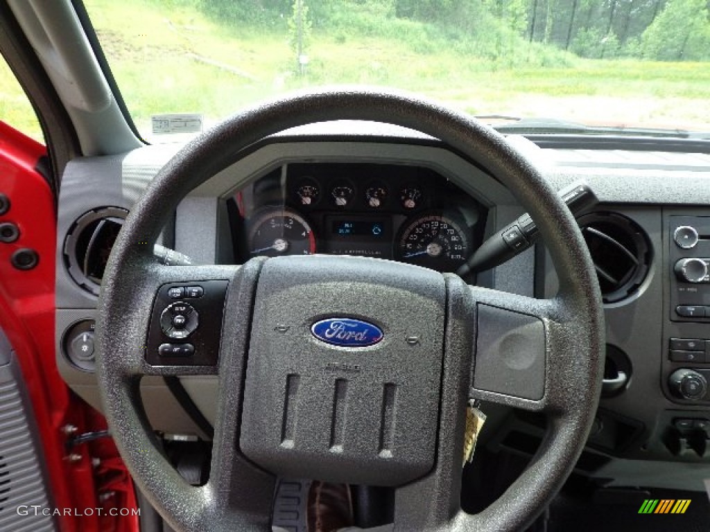 2012 Ford F550 Super Duty XL Regular Cab 4x4 Dump Truck Steering Wheel Photos