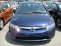 2007 Royal Blue Pearl Honda Civic LX Sedan  photo #6