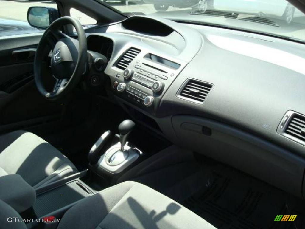 2007 Civic LX Sedan - Royal Blue Pearl / Gray photo #9