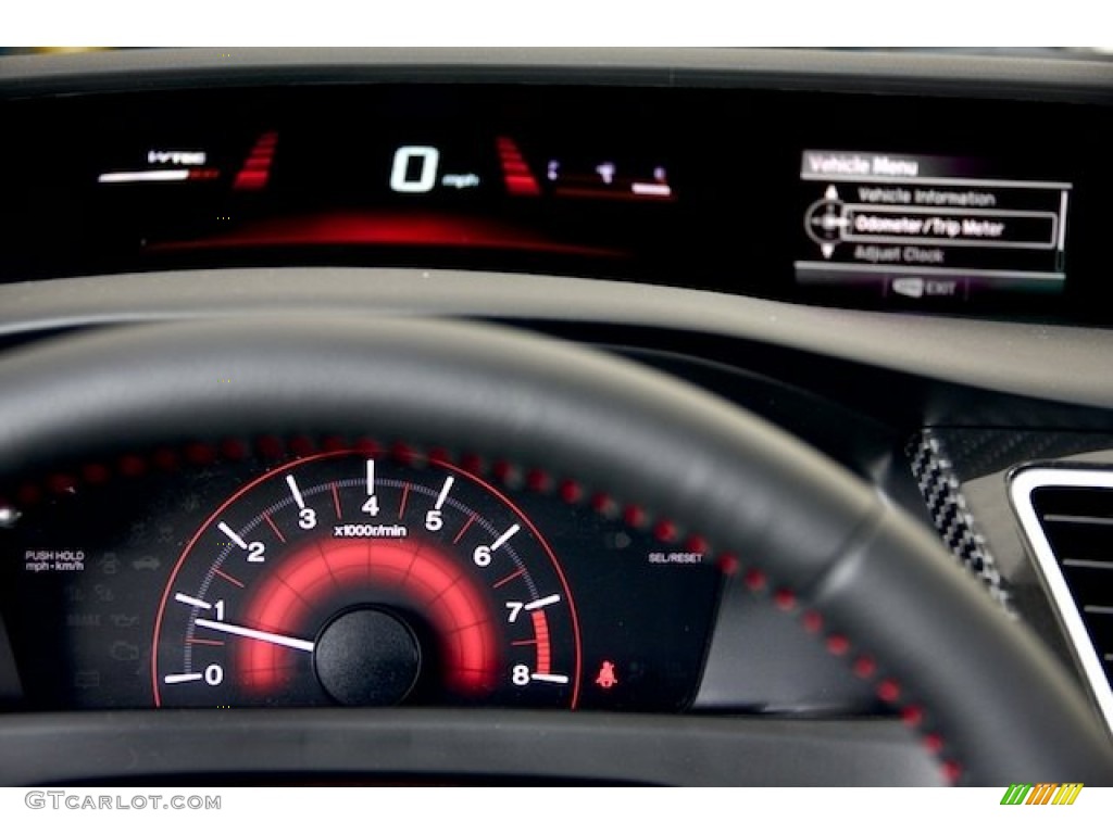 2013 Honda Civic Si Sedan Gauges Photo #82214943