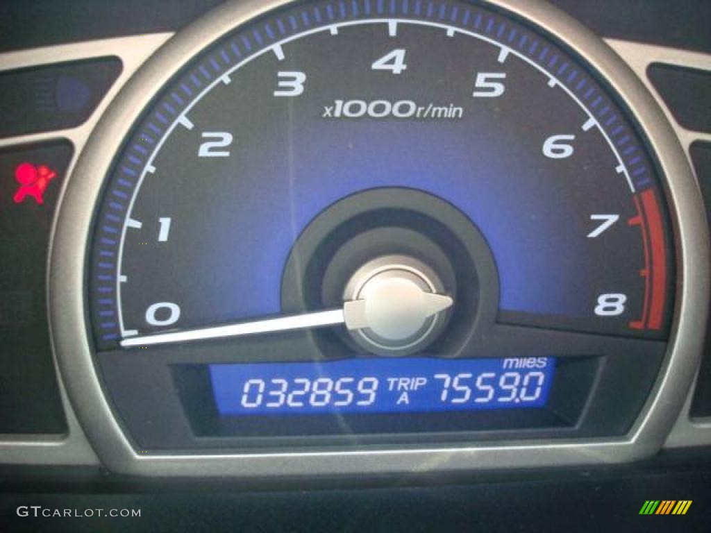 2007 Civic LX Sedan - Royal Blue Pearl / Gray photo #20