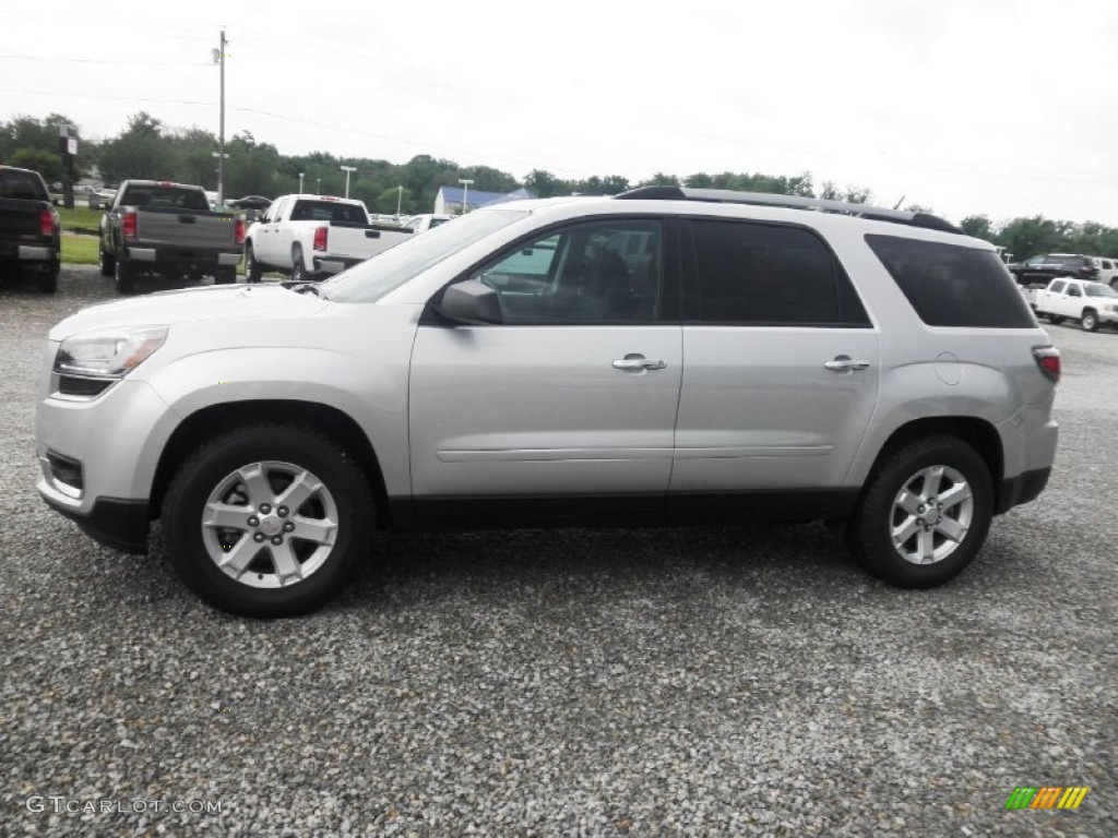 2013 Acadia SLE - Champagne Silver Metallic / Ebony photo #4