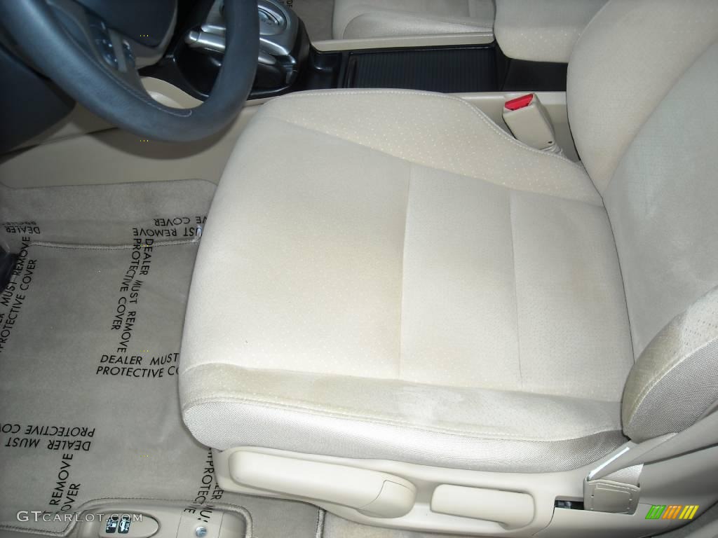 2007 Civic Hybrid Sedan - Galaxy Gray Metallic / Ivory photo #7