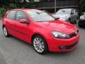 Tornado Red 2012 Volkswagen Golf 4 Door TDI Exterior