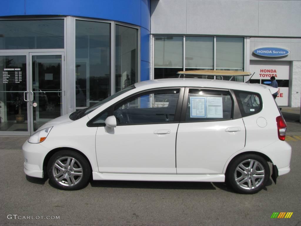 2007 Fit Sport - Taffeta White / Black photo #3