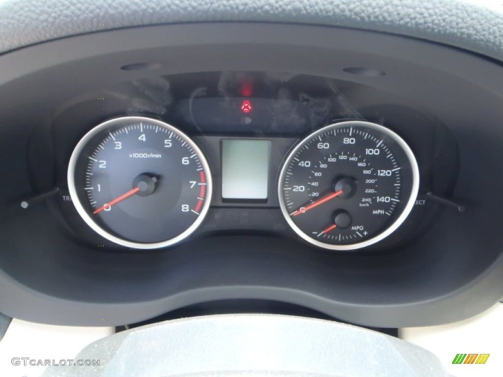 2013 XV Crosstrek 2.0 Premium - Marine Blue Pearl / Ivory photo #13