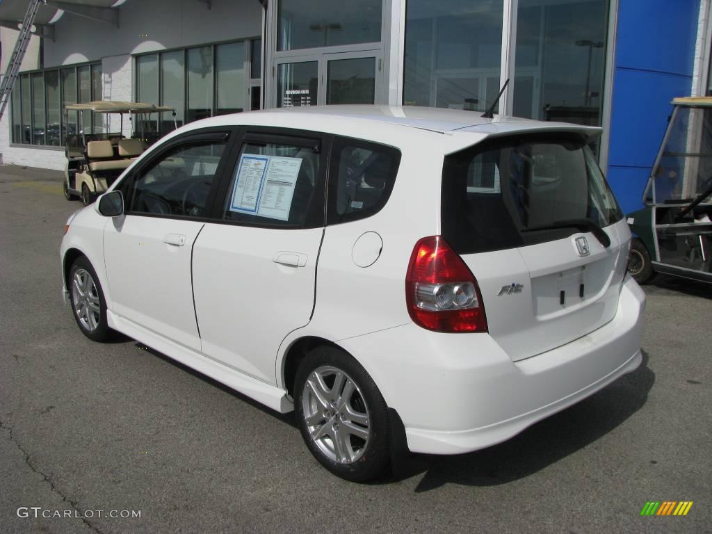 2007 Fit Sport - Taffeta White / Black photo #4