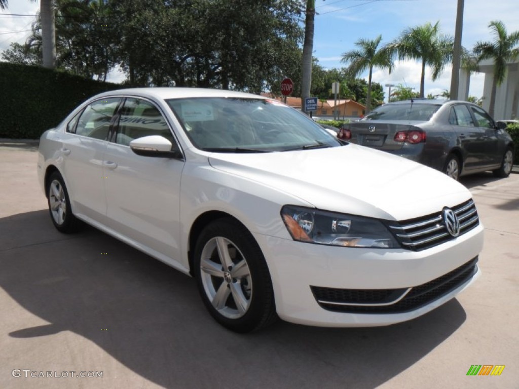 Candy White 2012 Volkswagen Passat 2.5L SE Exterior Photo #82216984