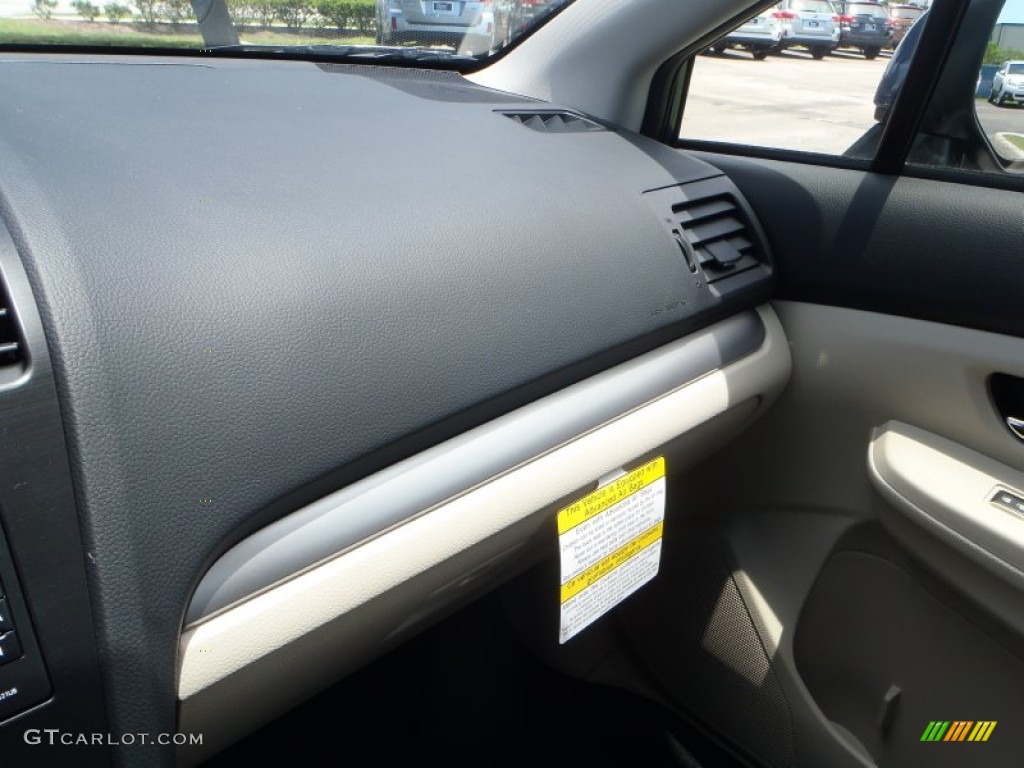 2013 XV Crosstrek 2.0 Premium - Marine Blue Pearl / Ivory photo #15
