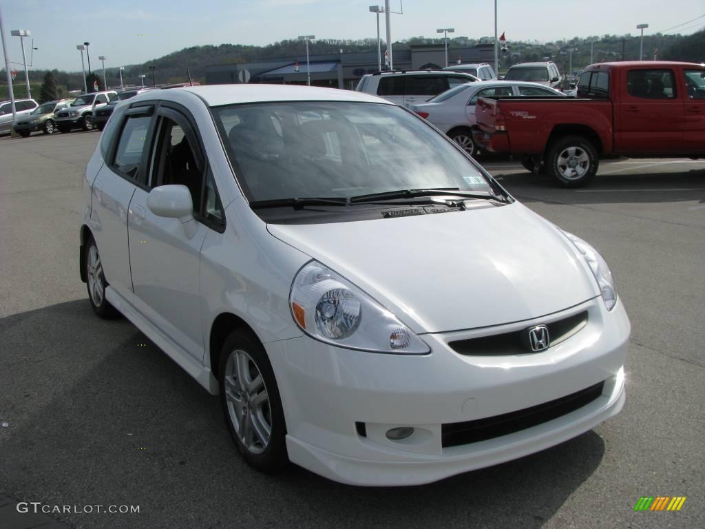 2007 Fit Sport - Taffeta White / Black photo #8