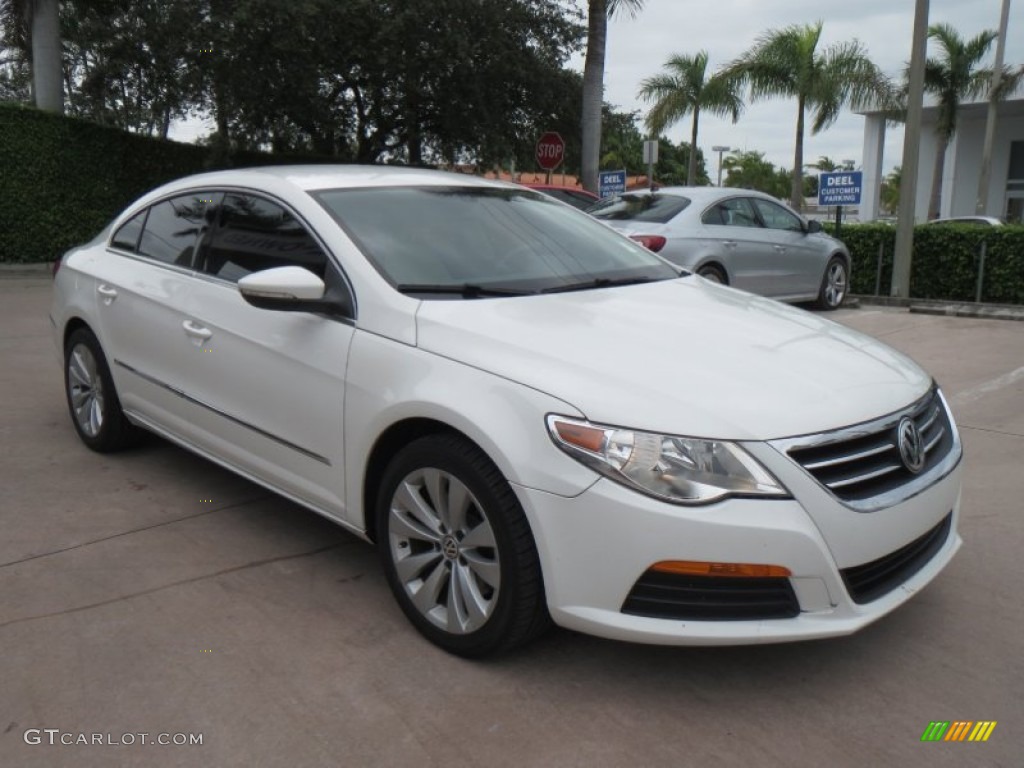 Candy White 2011 Volkswagen CC Sport Exterior Photo #82217706