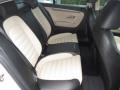 Cornsilk Beige/Black Rear Seat Photo for 2011 Volkswagen CC #82217790