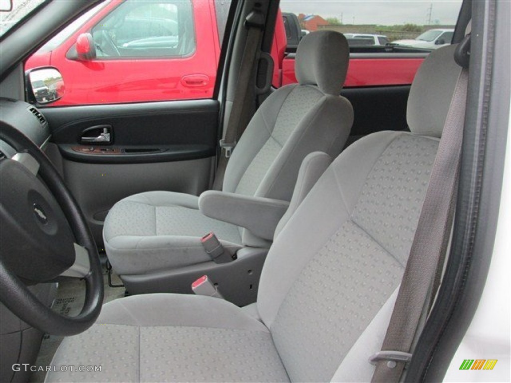 Medium Gray Interior 2008 Chevrolet Uplander LS Photo #82217925