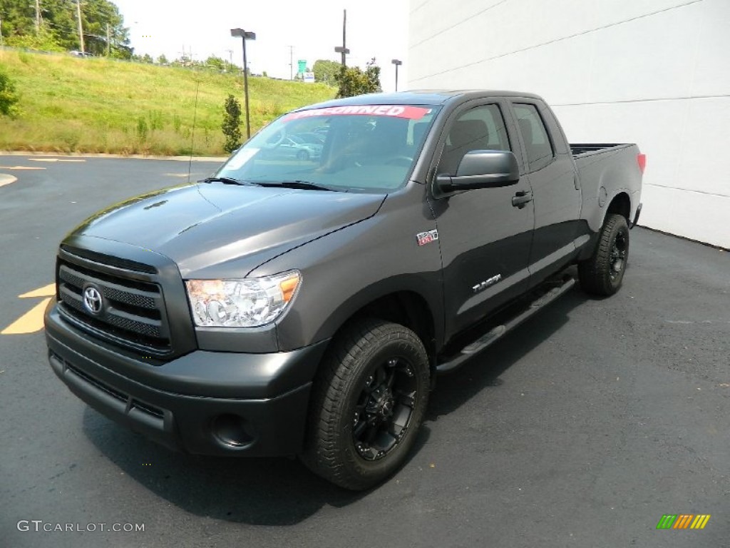 2012 Tundra SR5 Double Cab 4x4 - Magnetic Gray Metallic / Graphite photo #3