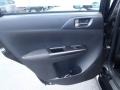 2013 Subaru Impreza Black Interior Door Panel Photo