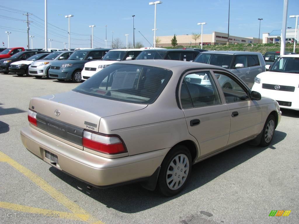 1997 Corolla CE - Cashmere Beige Metallic / Beige photo #6