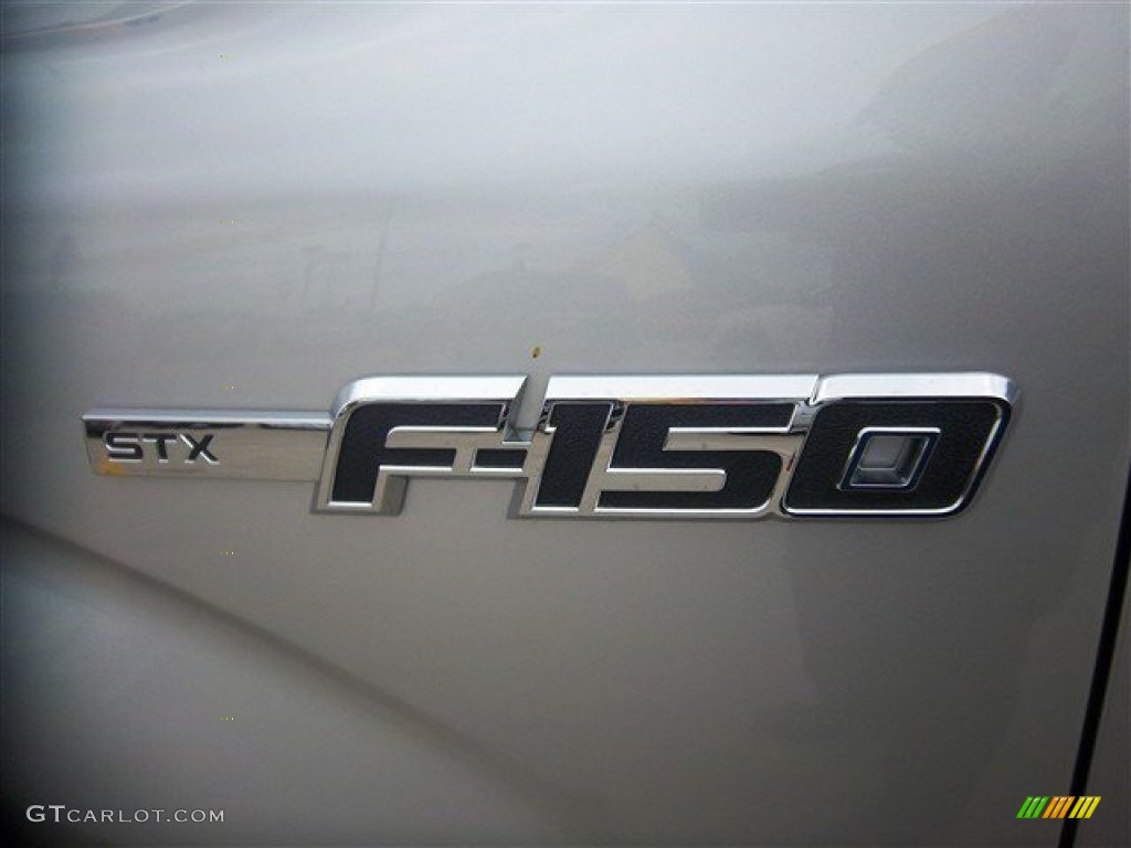 2013 F150 STX SuperCab - Ingot Silver Metallic / Steel Gray photo #11