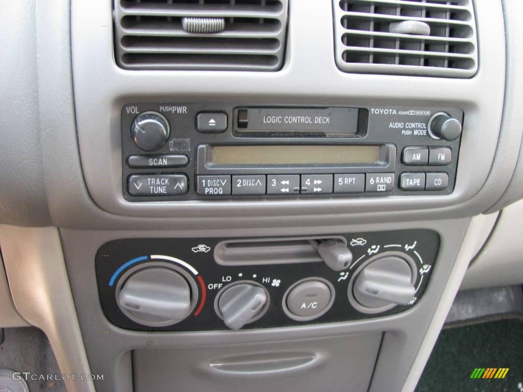 1998 Corolla LE - Green Pearl Metallic / Gray photo #13