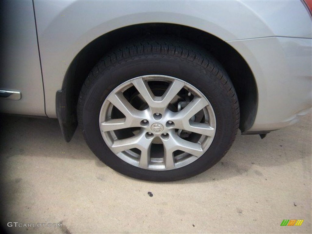2011 Rogue SL - Silver Ice Metallic / Black photo #4