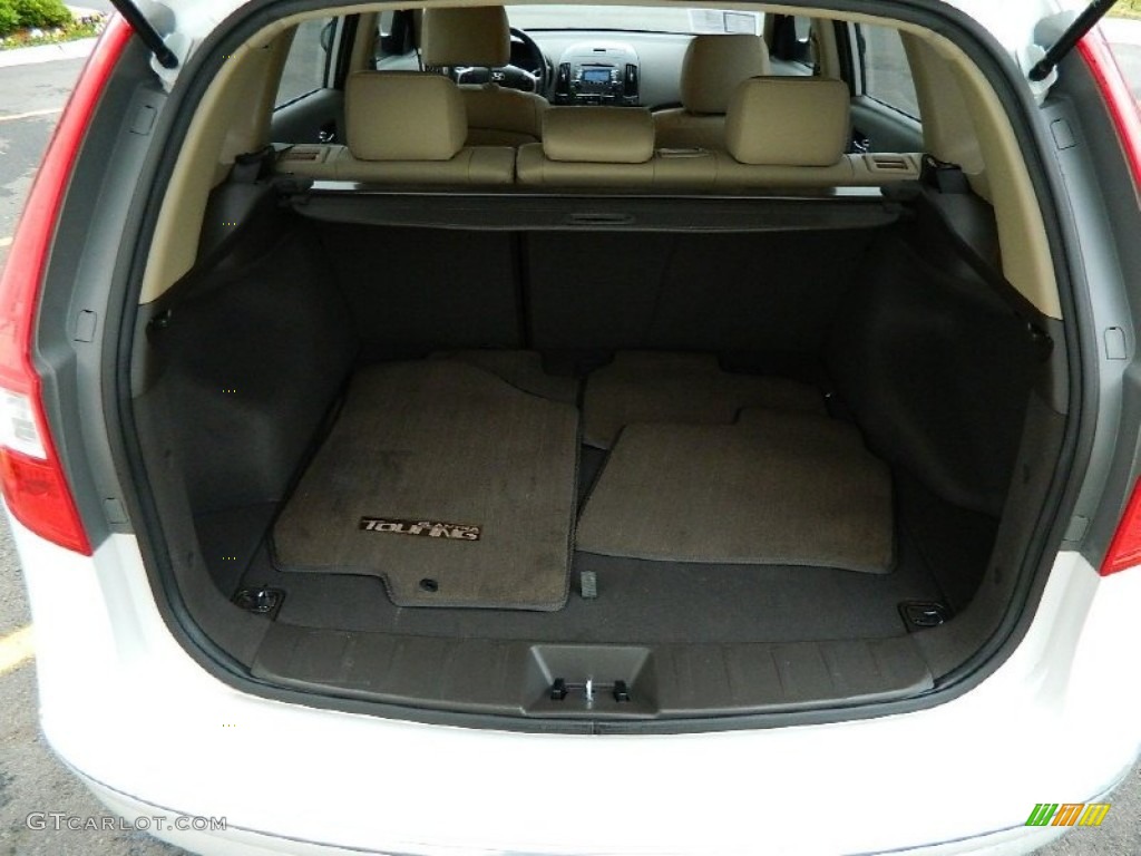 2011 Elantra Touring SE - Polar White / Beige photo #11