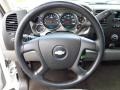 Dark Titanium Steering Wheel Photo for 2009 Chevrolet Silverado 2500HD #82220693