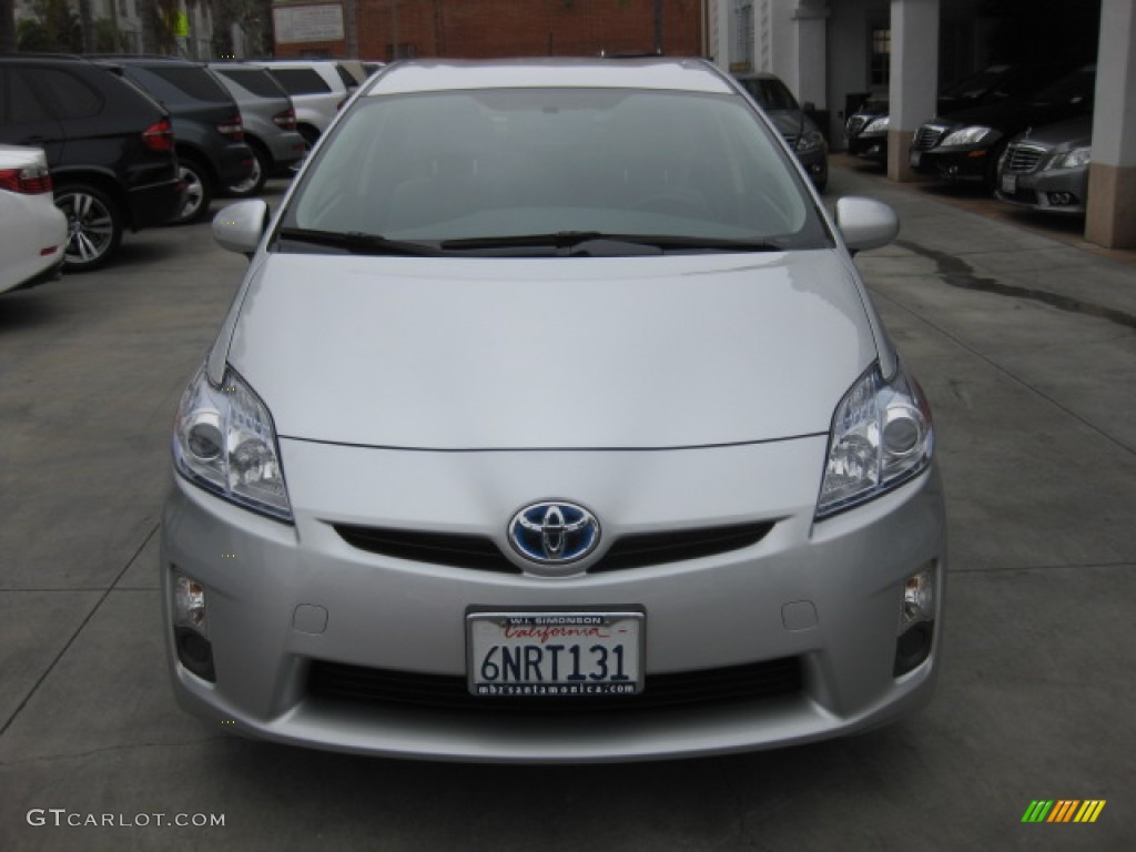 2010 Prius Hybrid II - Classic Silver Metallic / Dark Gray photo #6
