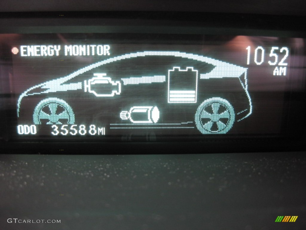 2010 Prius Hybrid II - Classic Silver Metallic / Dark Gray photo #9