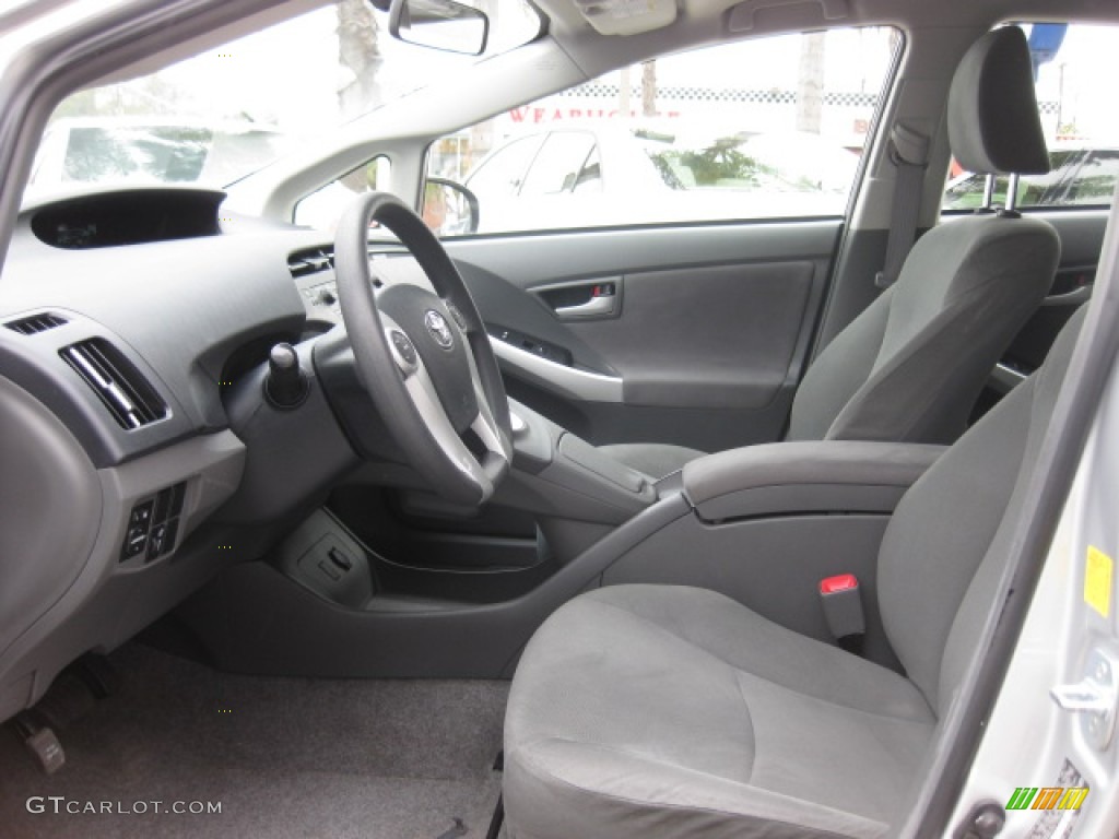 2010 Prius Hybrid II - Classic Silver Metallic / Dark Gray photo #15