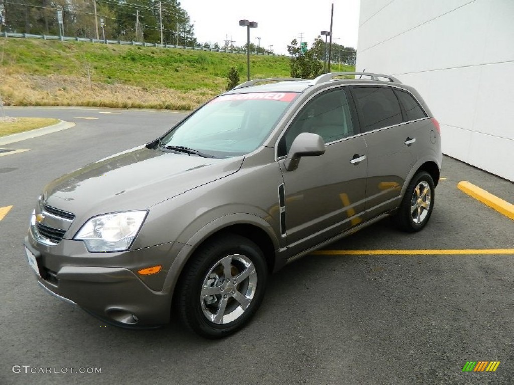 Mocha Steel Metallic 2012 Chevrolet Captiva Sport LTZ AWD Exterior Photo #82221531