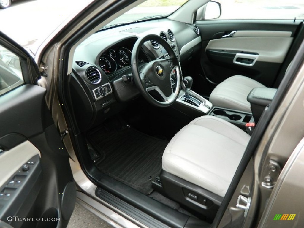 Black/Light Titanium Interior 2012 Chevrolet Captiva Sport LTZ AWD Photo #82221657